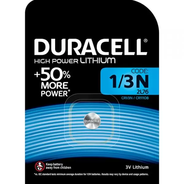 Батарейка Duracell CR1/3N 1BL