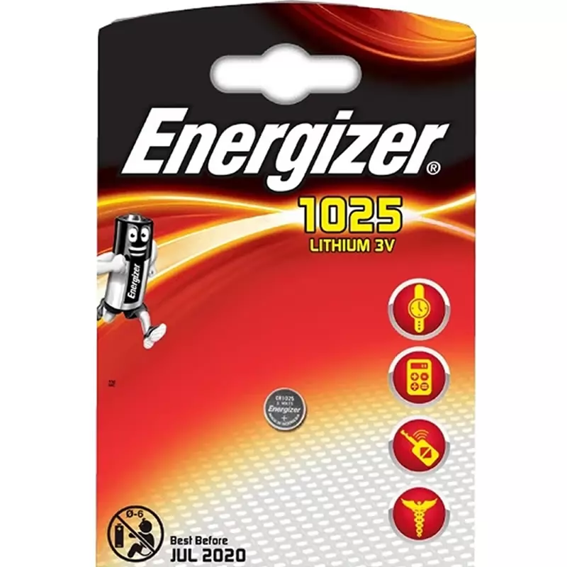 Элемент питания Energizer CR1025/1BL