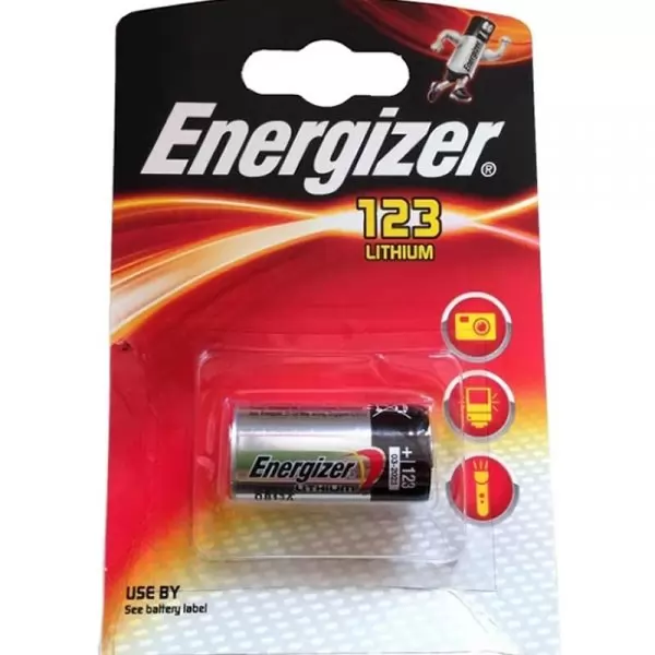 Элемент питания Energizer CR123/1BL