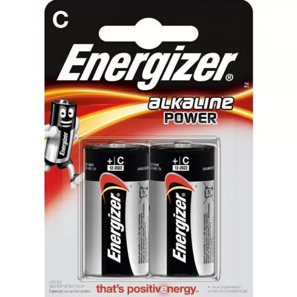 Батарейка Energizer LR14/2BL Alkaline Power
