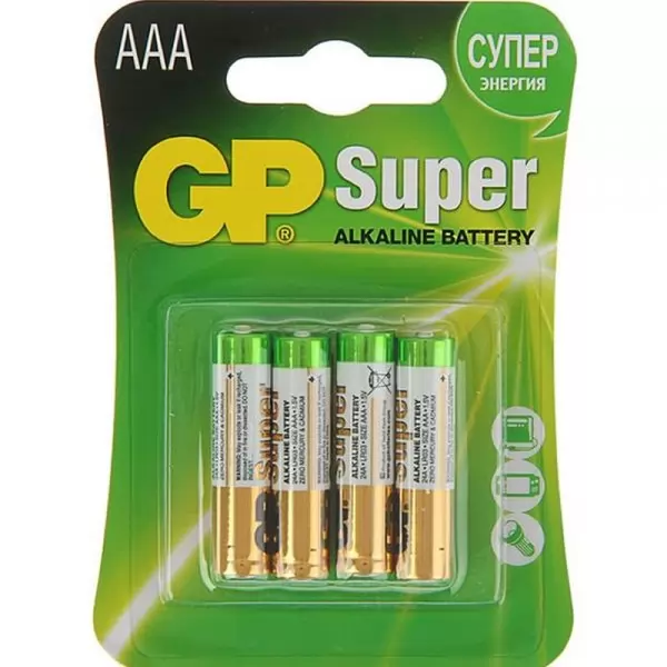 Батарейка GP LR03/4BL Super