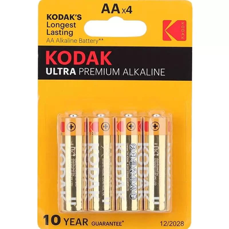 Батарейка KODAK LR06/4BL ULTRA PREMIUM Alkaline