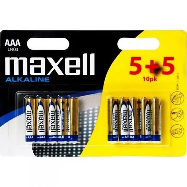 Батарейка MAXELL LR03/(5+5)BL