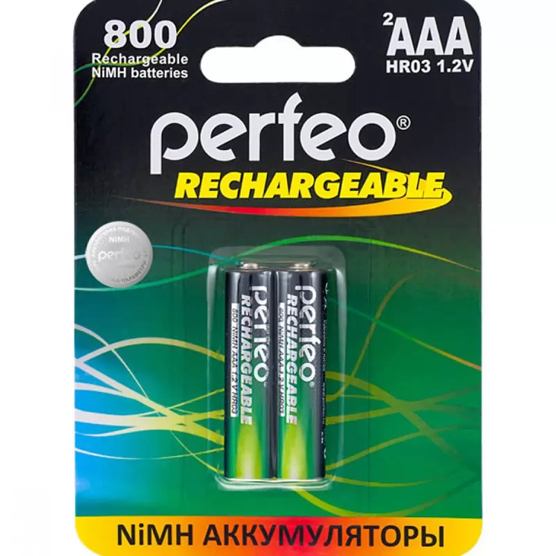 Аккумулятор Perfeo AAA800mAh/2BL