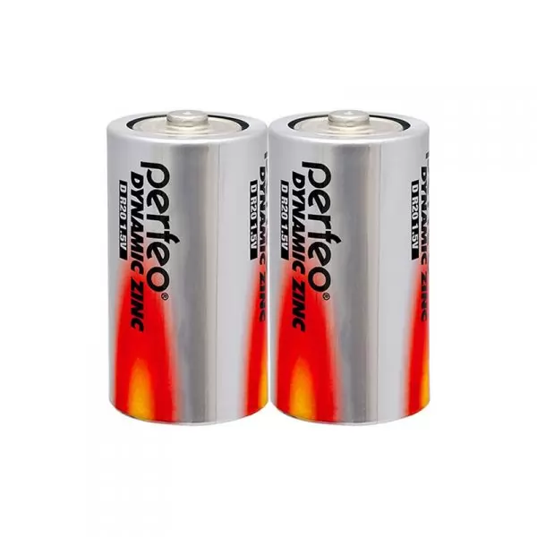 Батарейка Perfeo R20/2SH Dynamic Zinc