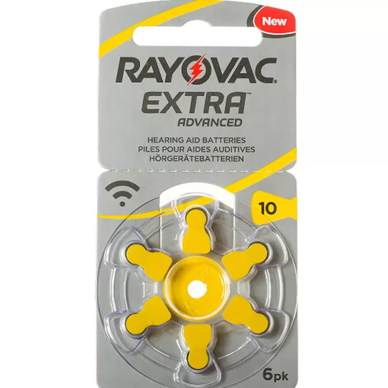 Элемент питания RAYOVAC ZA10/6BL EXTRA