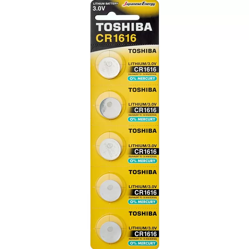 Элемент питания TOSHIBA CR1616/5BL