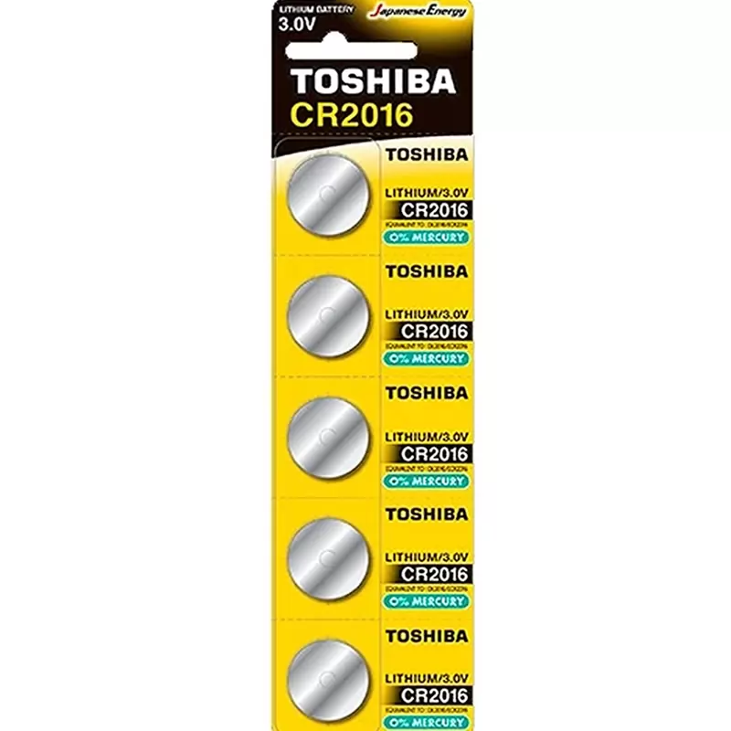 Элемент питания TOSHIBA CR2016/5BL 100BOX