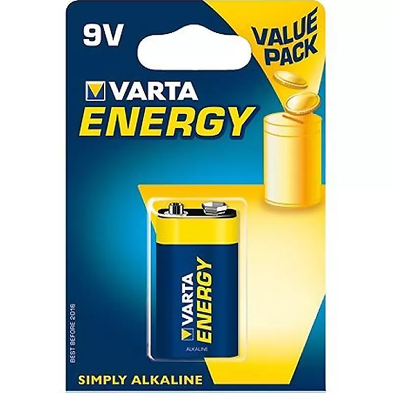 Батарейка VARTA 6LR61/1BL ENERGY 4122