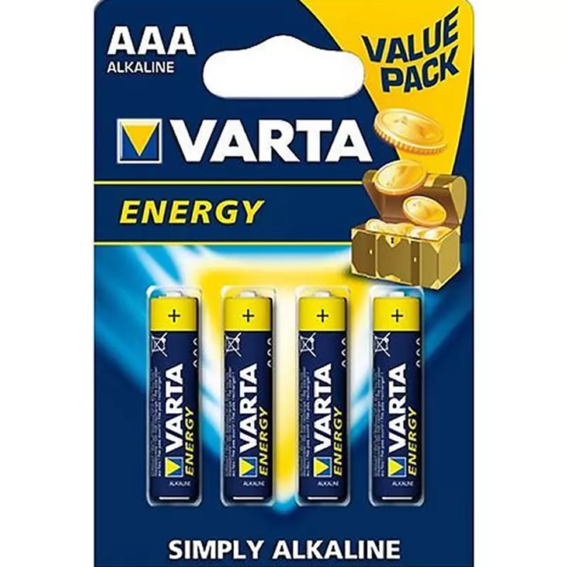 Батарейка VARTA LR03/4BL ENERGY 4103