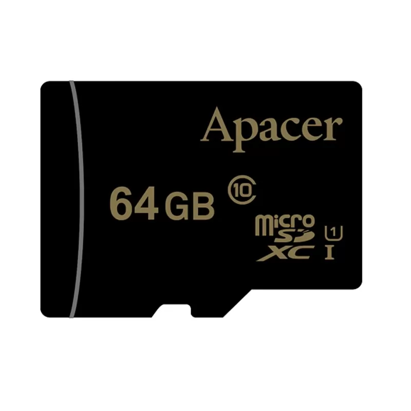 Карта памяти Apacer microSDXC 64GB High-Capacity (Class 10) UHS-1 Карта памяти Apacer microSDXC 64GB High-Capacity (Class 10) UHS-1