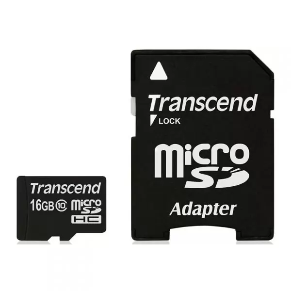 Карта памяти Transcend microSD 16GB High-Capacity (Class 10)