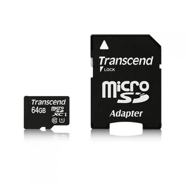 Карта памяти Transcend microSDXC 64GB High-Capacity (Class 10) UHS-1