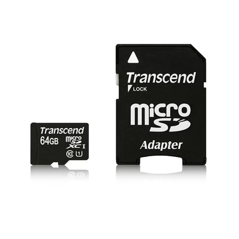 Карта памяти Transcend microSDXC 64GB High-Capacity (Class 10) UHS-1 Карта памяти Transcend microSDXC 64GB High-Capacity (Class 10) UHS-1
