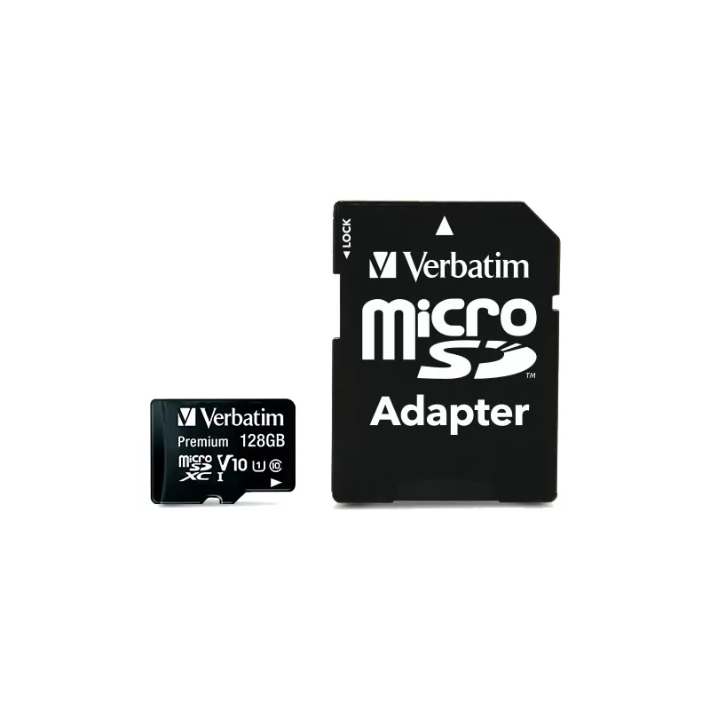 Карта памяти Verbatim microSDXC 128GB High-Capacity (Class 10) UHS-1 Карта памяти Verbatim microSDXC 128GB High-Capacity (Class 10) UHS-1