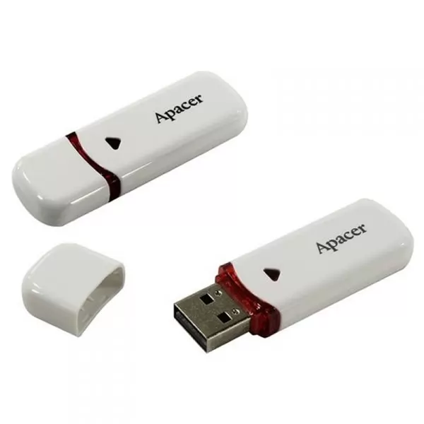 Накопитель Apacer USB 64GB AH333 White