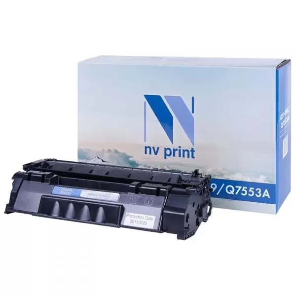 Картридж (Q5949A/Q7553A) для HP LaserJet 1320/P2015 (3000k) NV Print