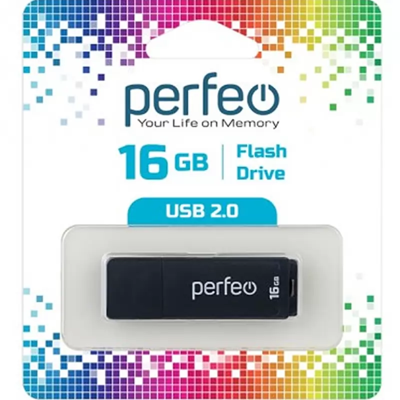 Накопитель Perfeo USB 16GB C04 Black