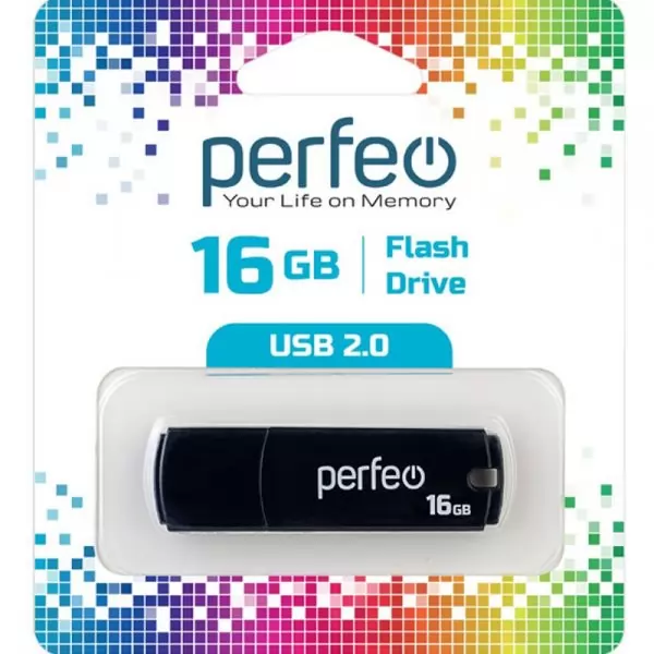 Накопитель Perfeo USB 16GB C05 Black