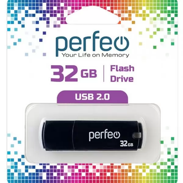 Накопитель Perfeo USB 32GB C05 Black