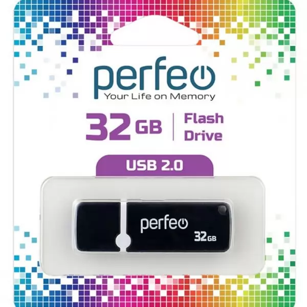 Накопитель Perfeo USB 32GB C07 Black
