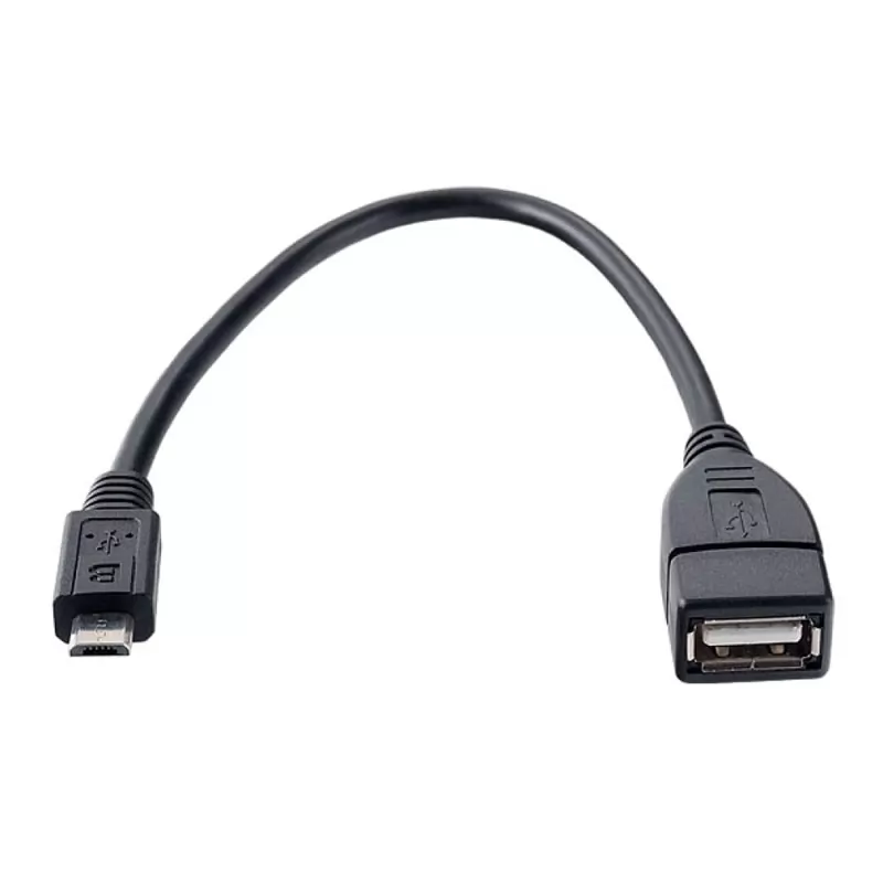 Кабель-переходник USB - Micro USB (OTG) 0,2 м.