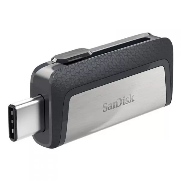 Накопитель Sandisk USB 3.0 32GB Ultra Dual серый