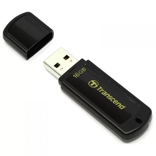 Накопитель Transcend USB 2.0 16GB JetFlash 350 черный