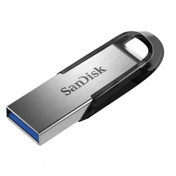 Накопитель Sandisk USB 3.0 32GB Cruzer Ultra Flair, серебристый/черный
