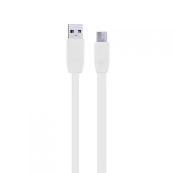 Кабель USB A(m)-->Micro B(m) REMAX Full Speed (white) L=1m