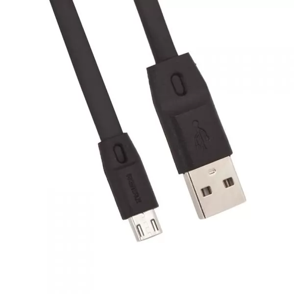 Кабель USB A(m)-->Micro B(m) REMAX Full Speed (black) L=1m