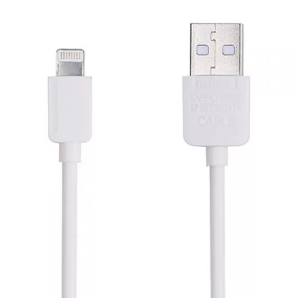 Кабель USB A(m)-->Lightning(m) REMAX Light RC-006i (white) L=1m