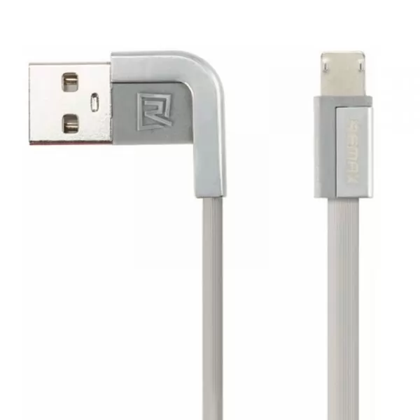 Кабель USB A(m)-->Lightning(m) REMAX Cheynn RC-052i  (silver) L=1m