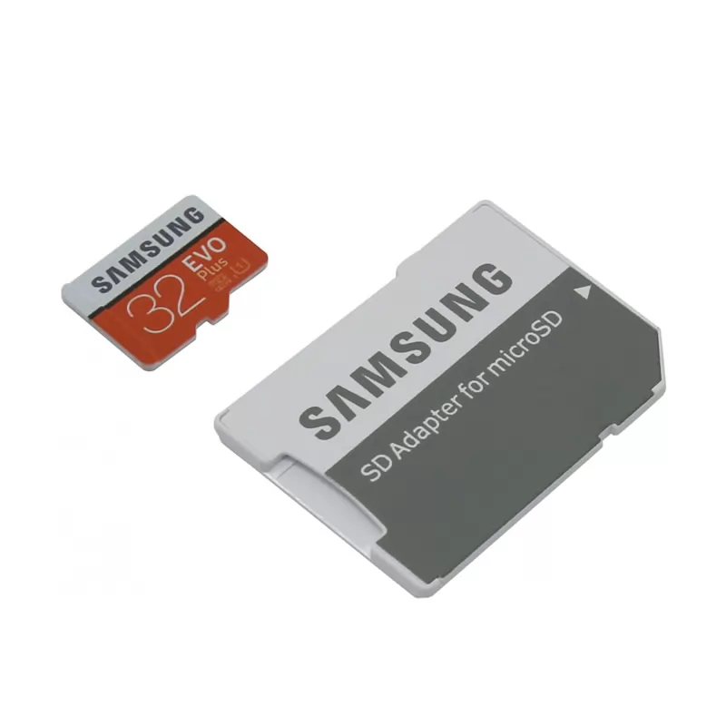 Карта памяти Samsung EVO Plus MicroSDHC 32GB (Class10 UHS-I)