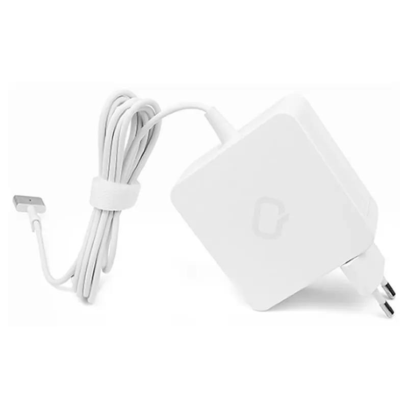 Зарядное устройство Qumo MagSafe 2 (65W, белый) Зарядное устройство Qumo MagSafe 2 (65W, белый)