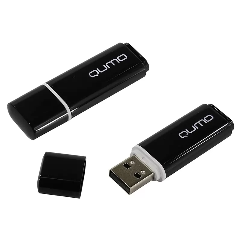 Накопитель QUMO 4GB USB 2.0 Optiva 01 Black