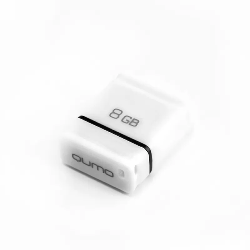 Накопитель QUMO 8GB USB 2.0 Nano White