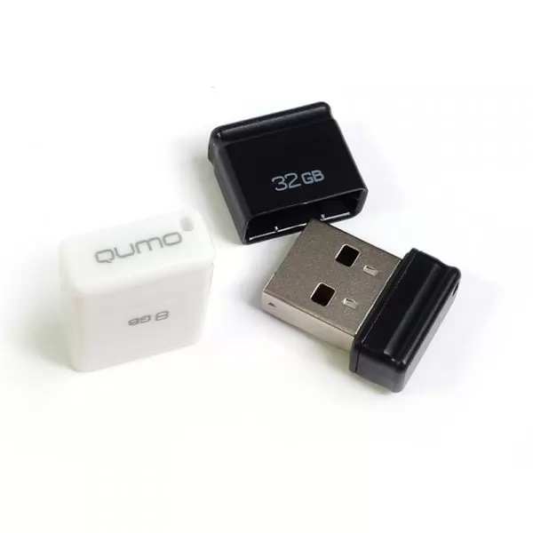 Накопитель QUMO 32GB USB 2.0 Nano Black