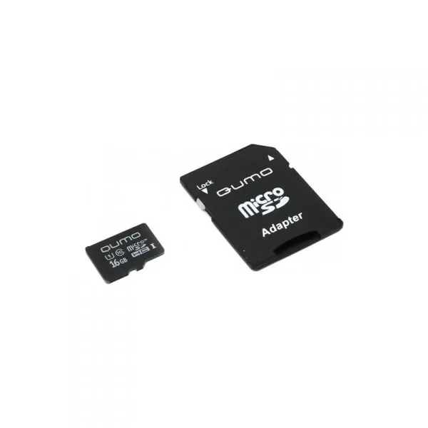 Карта памяти QUMO MicroSDHC 16GB (Сlass 10 UHS-I)