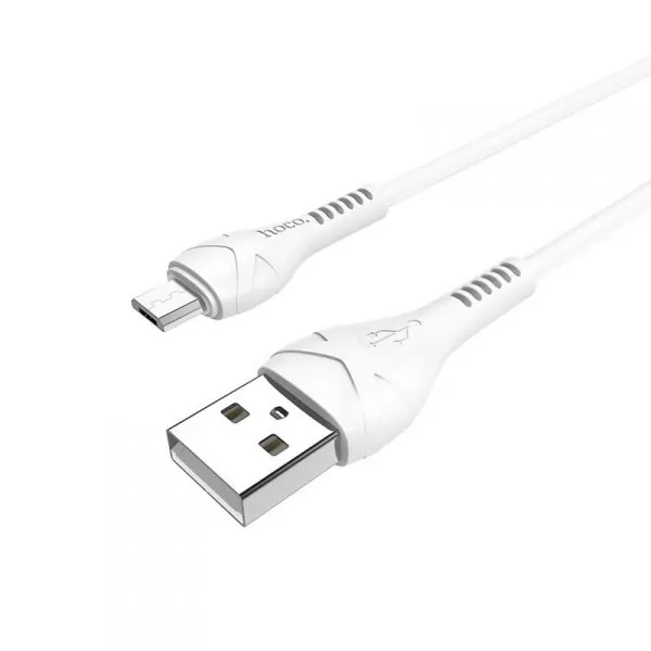 Кабель USB A(m)-->Micro B(m) Hoco X37 (белый) L=1m