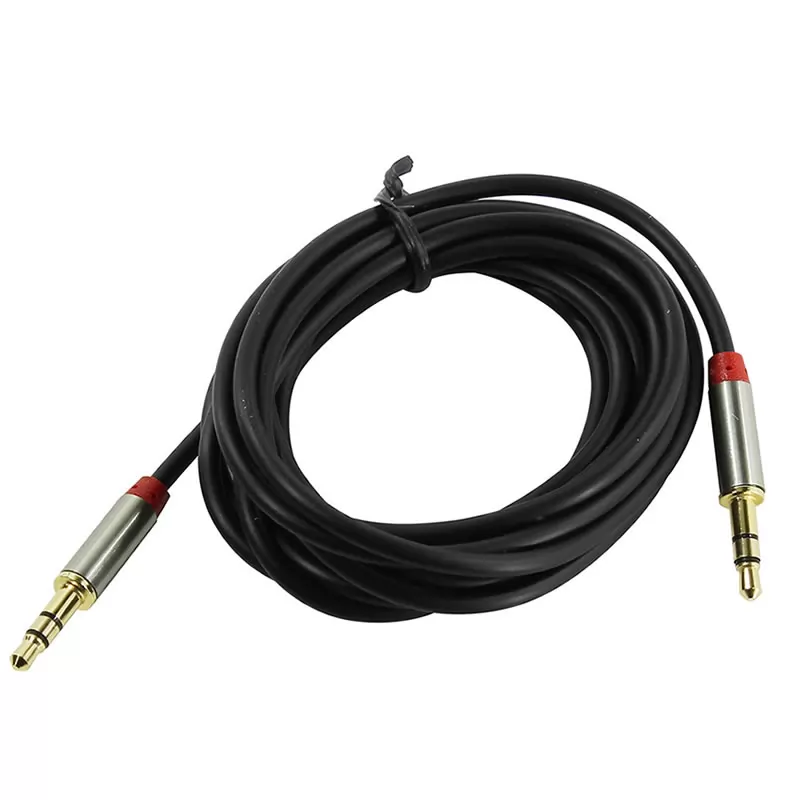 Аудиокабель соединительный Jack 3.5 - Jack 3.5 Jet.A JA-AC01 (чёрный) 2м. Аудиокабель соединительный Jack 3.5 - Jack 3.5 Jet.A JA-AC01 (чёрный) 2м.