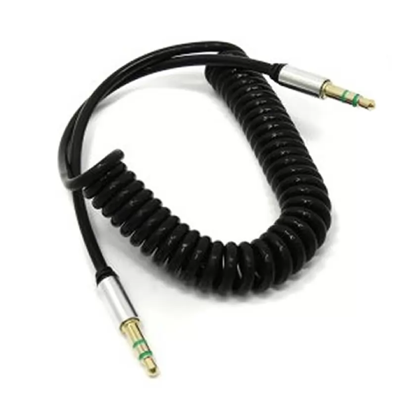 Аудиокабель соединительный Jack 3.5 - Jack 3.5 Jet.A JA-AC03 (чёрный, витой) 1,7м. Аудиокабель соединительный Jack 3.5 - Jack 3.5 Jet.A JA-AC03 (чёрный, витой) 1,7м.