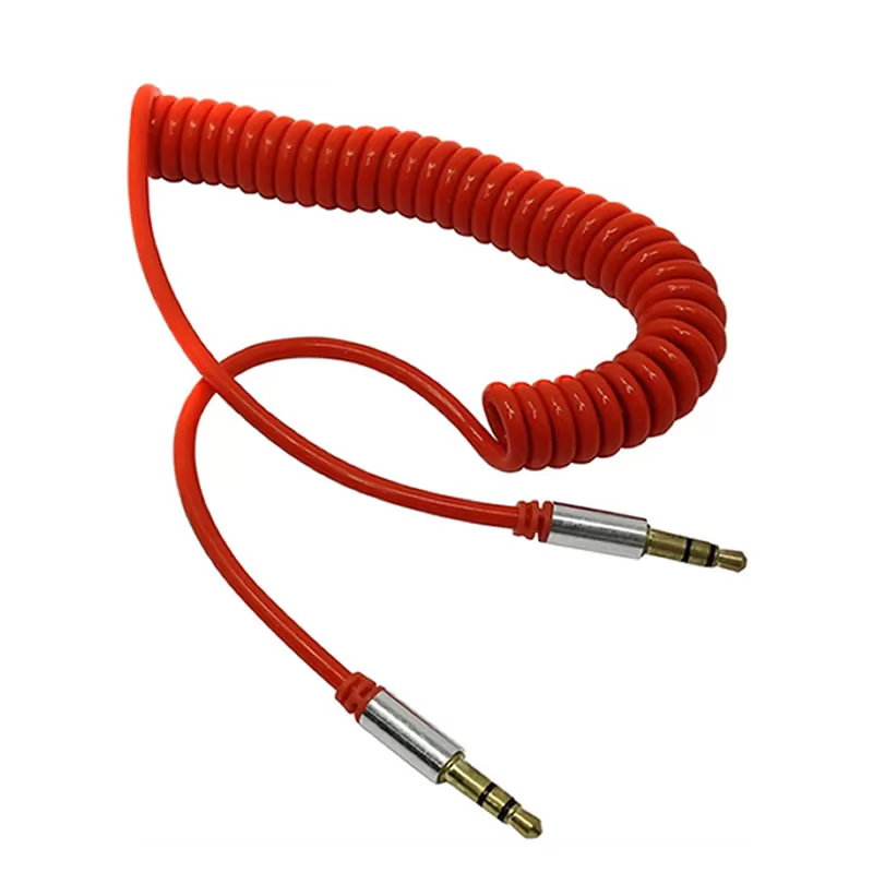 Аудиокабель соединительный Jack 3.5 - Jack 3.5 Jet.A JA-AC03 (красный, витой) 1,7м. Аудиокабель соединительный Jack 3.5 - Jack 3.5 Jet.A JA-AC03 (красный, витой) 1,7м.
