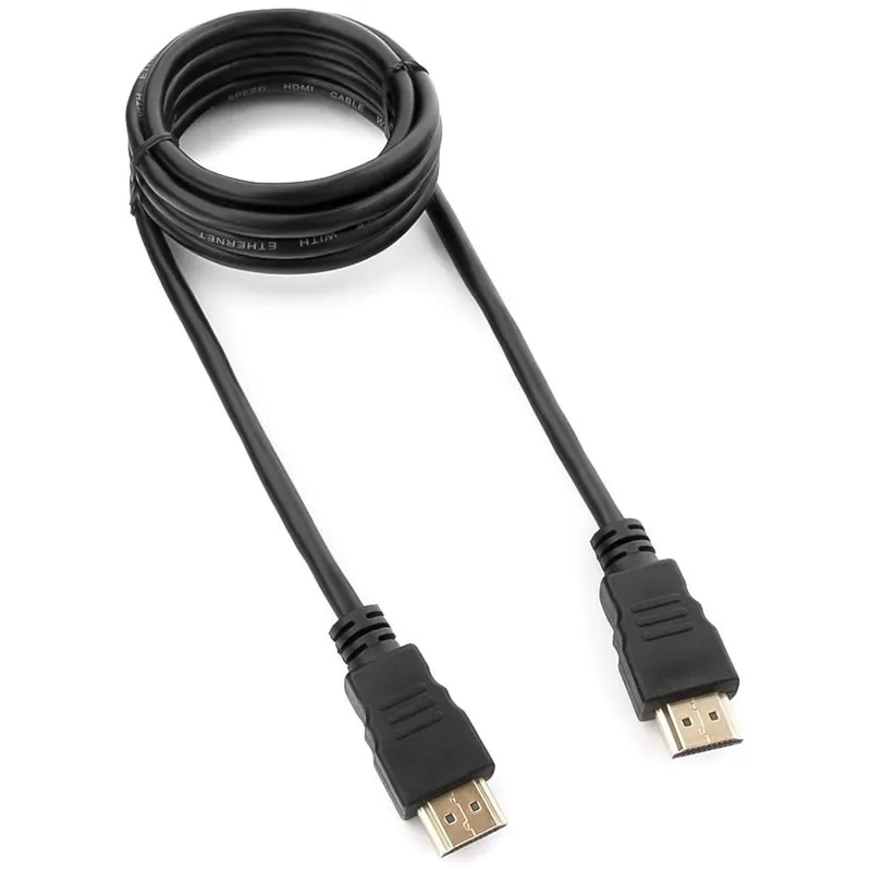 Кабель HDMI(m) - HDMI(m) Гарнизон GCC-HDMI-1.8M (v1.4, черный) 1,8м.