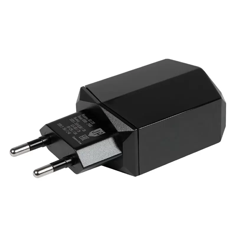 Зарядка сетевая Jet.A UC-Z23 (2USB: QC3.0+2.4А), чёрное Зарядка сетевая Jet.A UC-Z23 (2USB: QC3.0+2.4А), чёрное