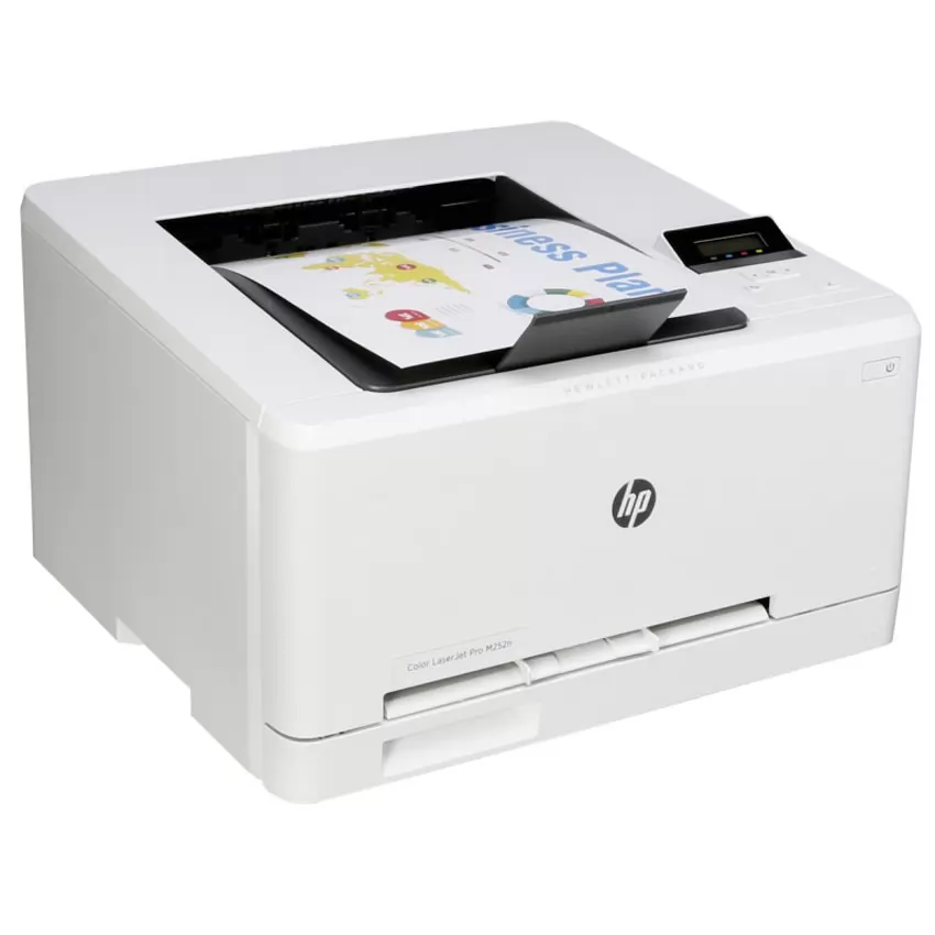 Принтер HP Color LaserJet Pro M252n (цветной, A4, сеть, 18 стр/мин.)